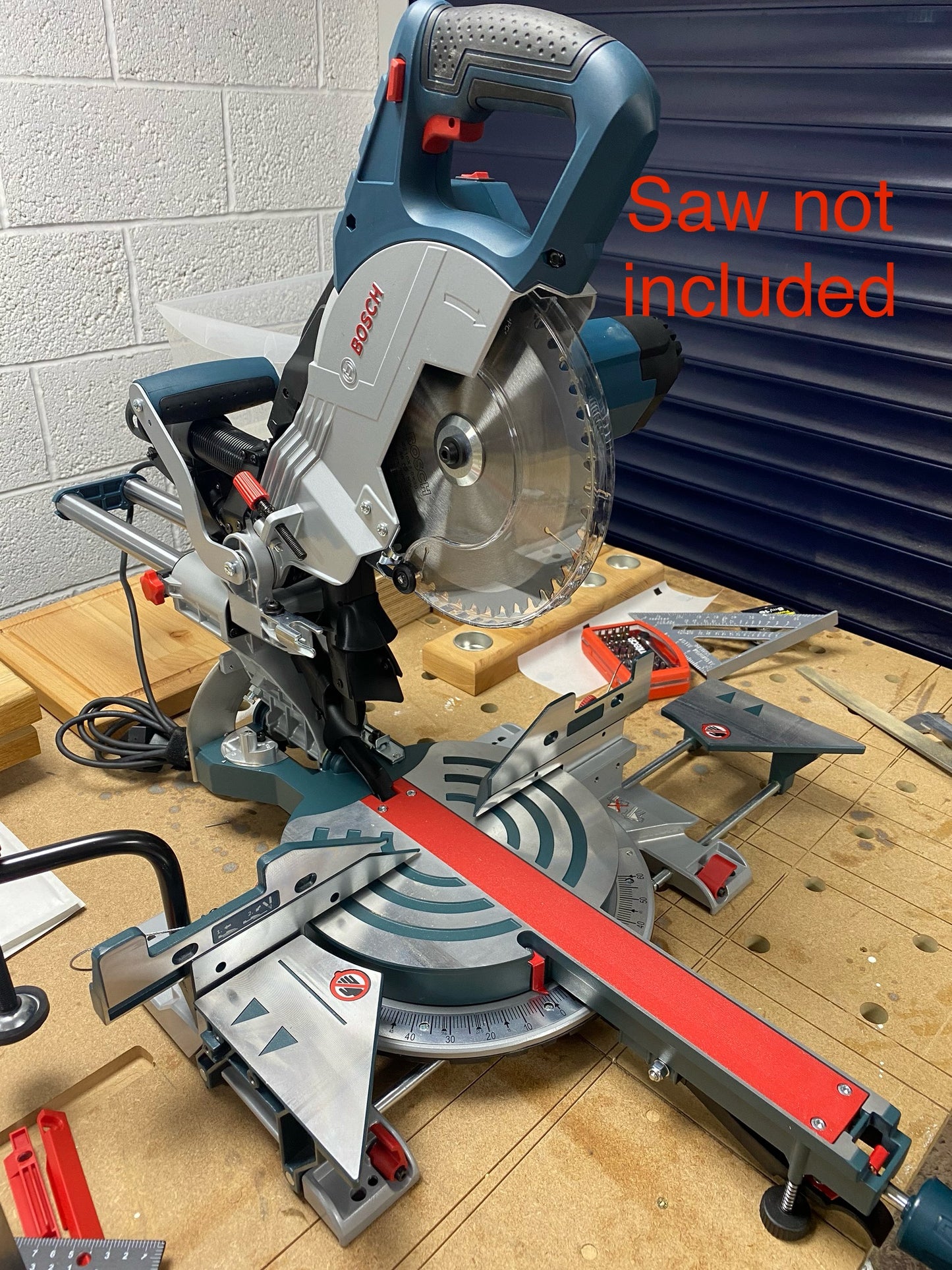 Bosch GMC 8 SJL mitre saw zero clearance insert