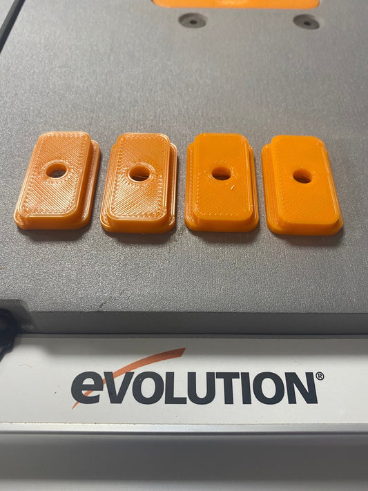 Evolution Rage5s t slot jig clamps