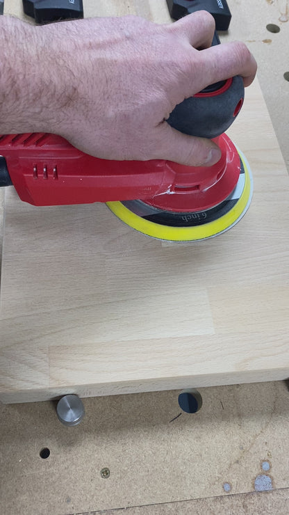 Paddle sander easy grip