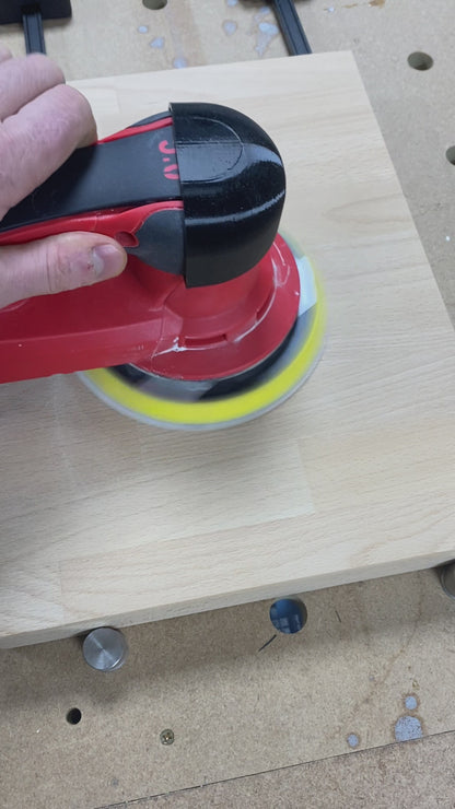 Paddle sander easy grip