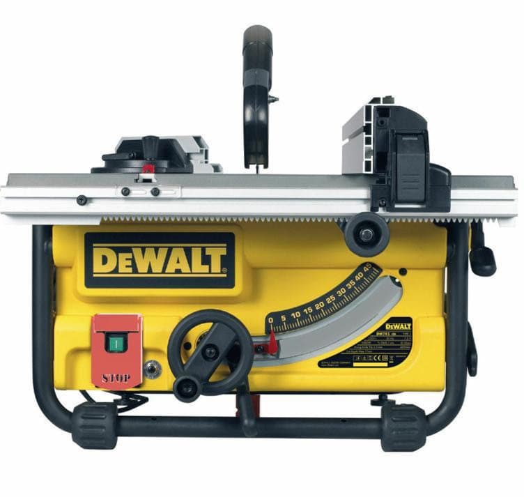 Dewalt DW745 table saw emergency stop paddle