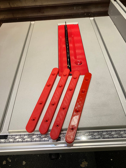 Lumberjack TS254JS 3d printed sled rails/runners